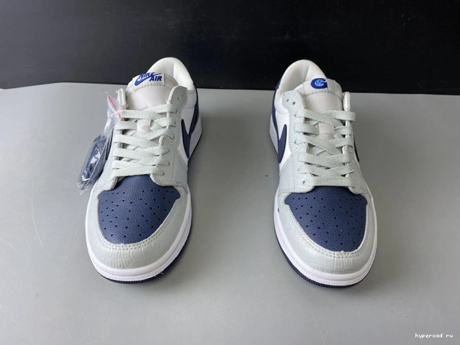 CW8576-200 Navy Air Jordan 1 Grey Blue 1011